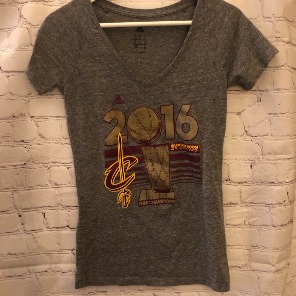 Adidas 2016 NBA Champs Cavaliers Women’s T-Shirt